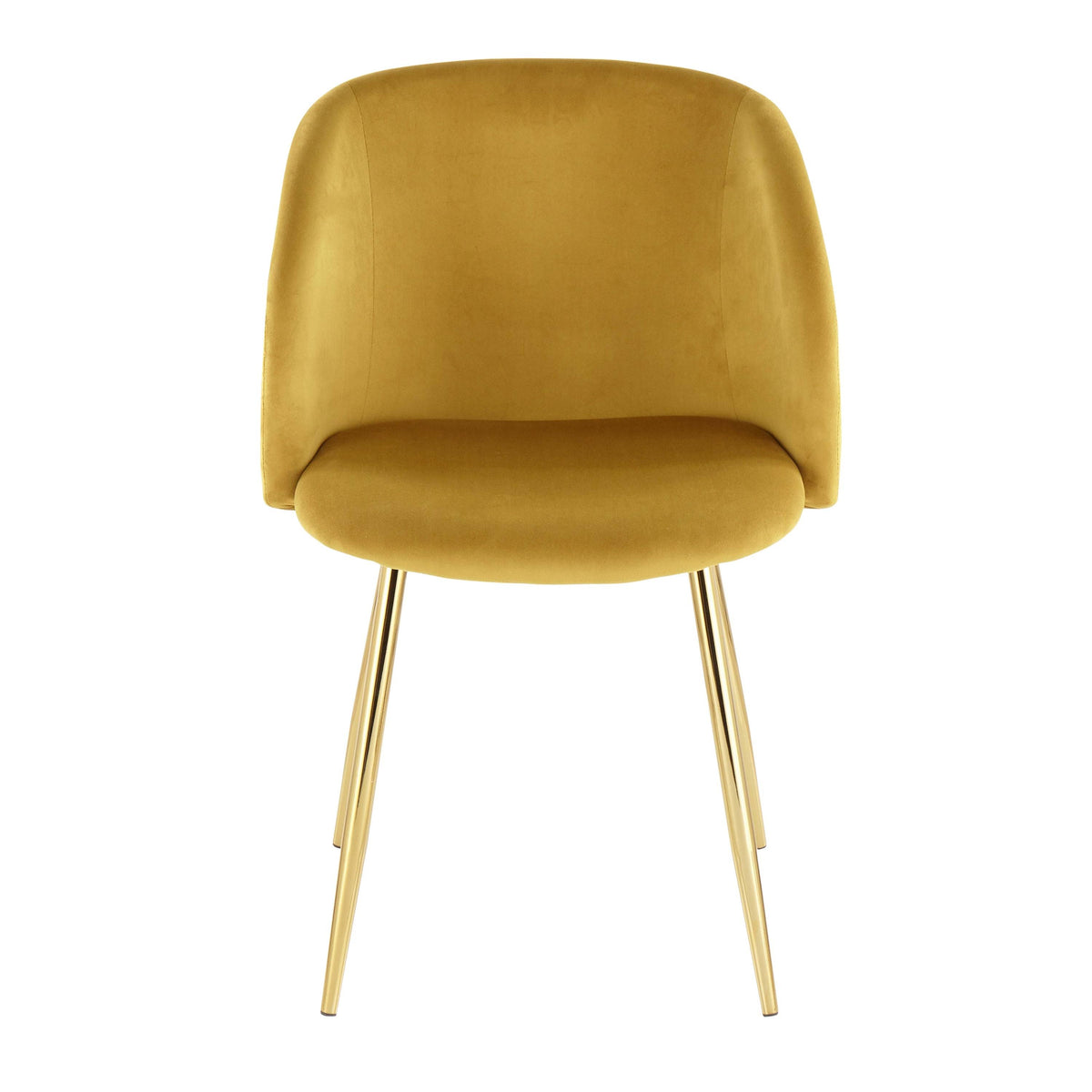 Black Velvet and Chrome Chair Set of 2 Q3396
