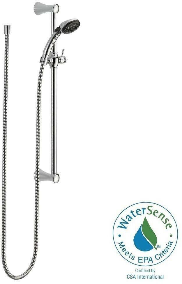 Chrome Slide Bar Hand Shower O318