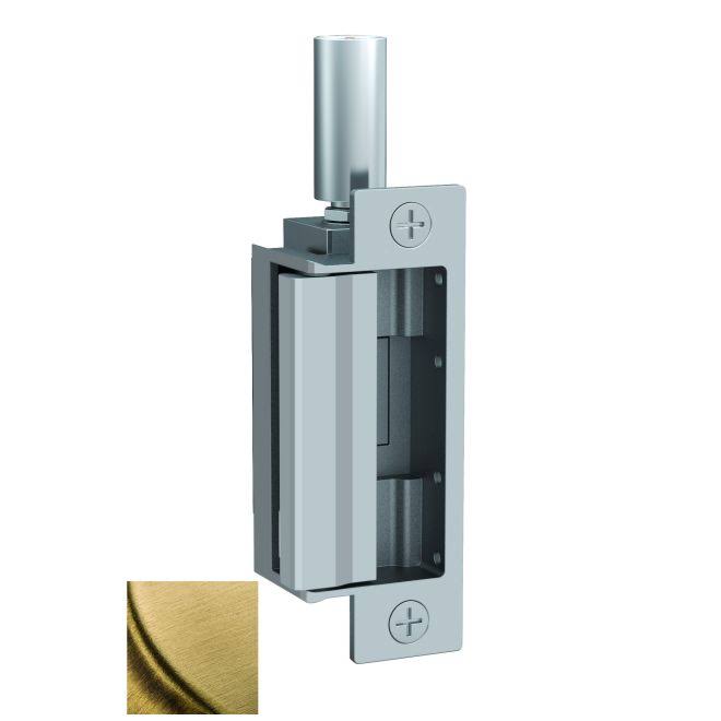 Satin Brass Electric Strike M233