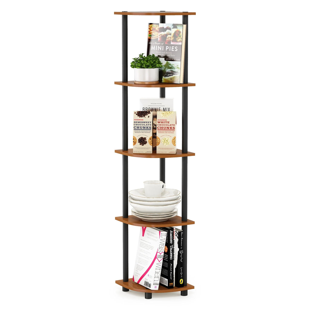5 Tier Corner Display Rack Shelving Unit Z648