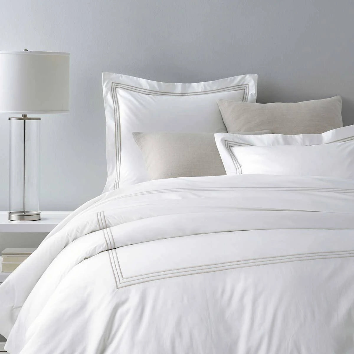 Twin Pearl Grey Duvet Cover K766