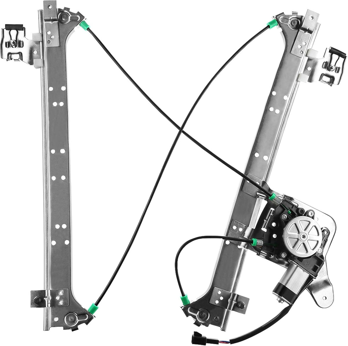 Power Window Regulator with Motor Rear Right Passenger Side Pack of 2 K158943