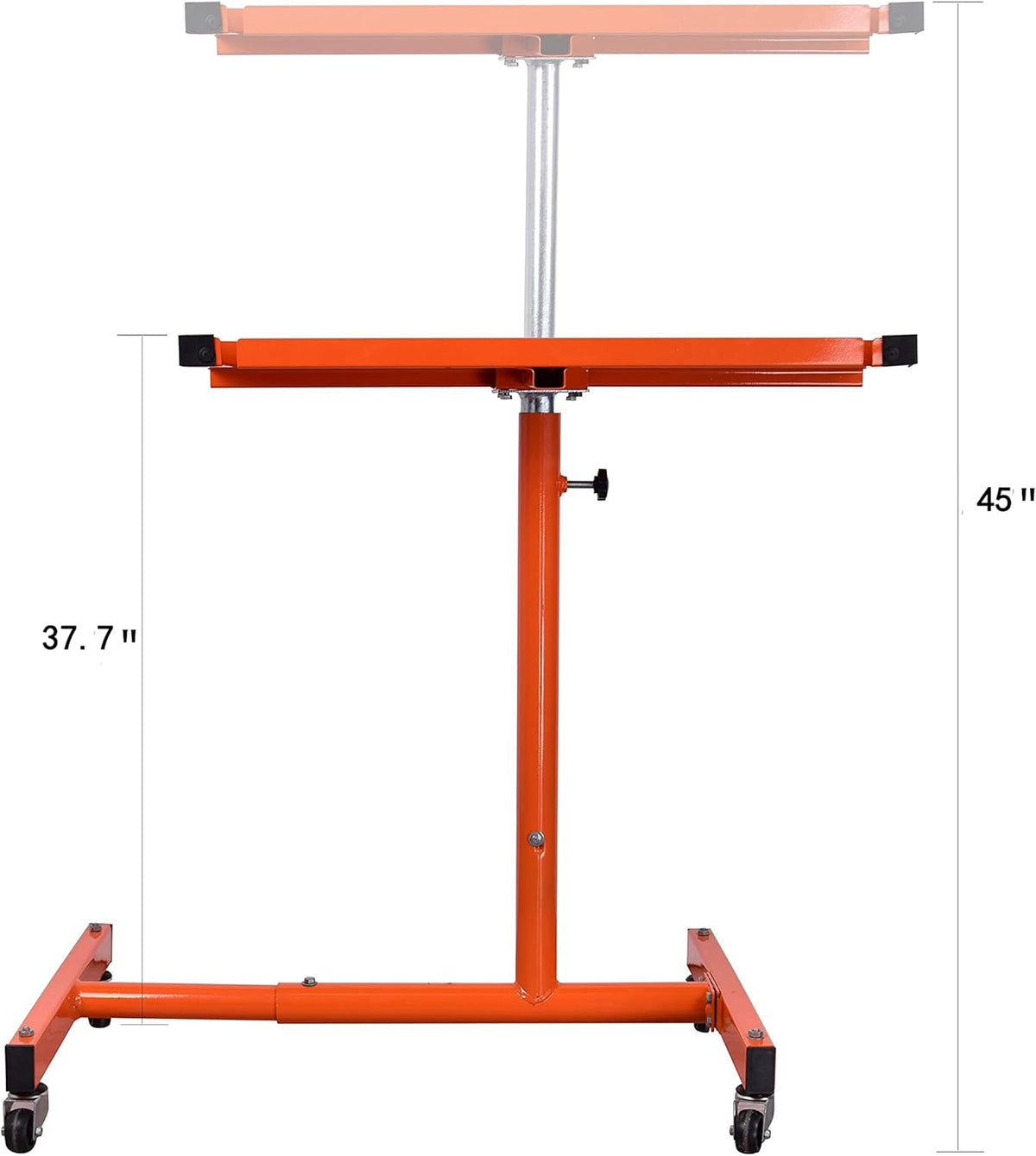Orange Rolling Tool Tray With Drawer Work Table V833181