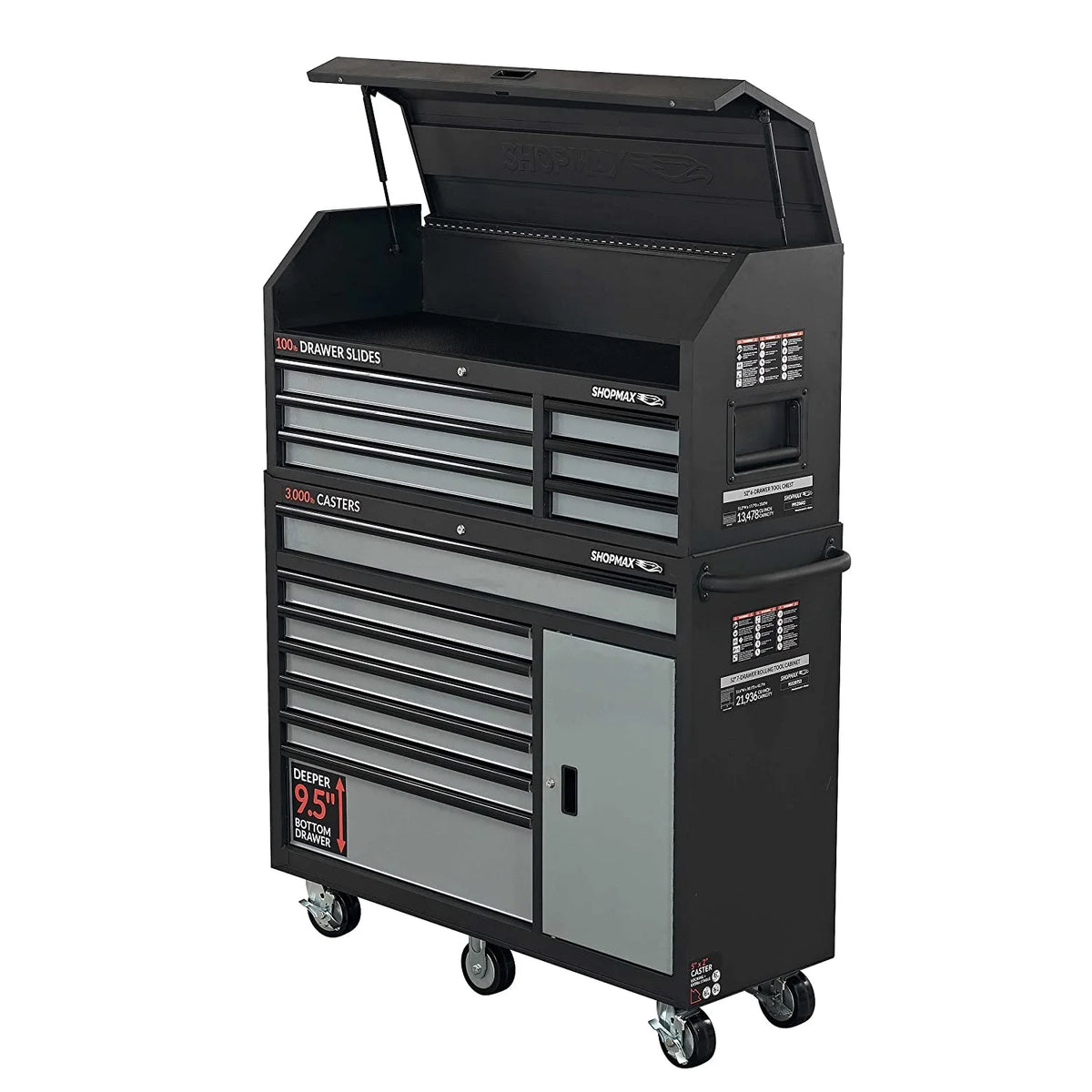 13-Drawer Tool Chest and Rolling Cabinet Combo R771