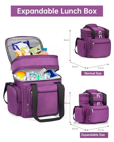 Black 16L Insulated Leakproof Tactical Lunch Box P699024