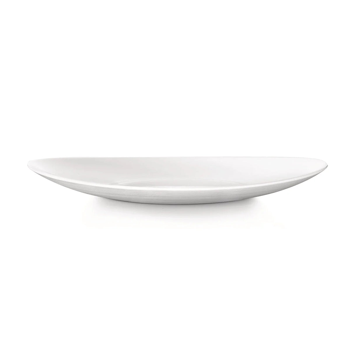 Set Of 6 Tempered Opal Glass Dinner Plates X883