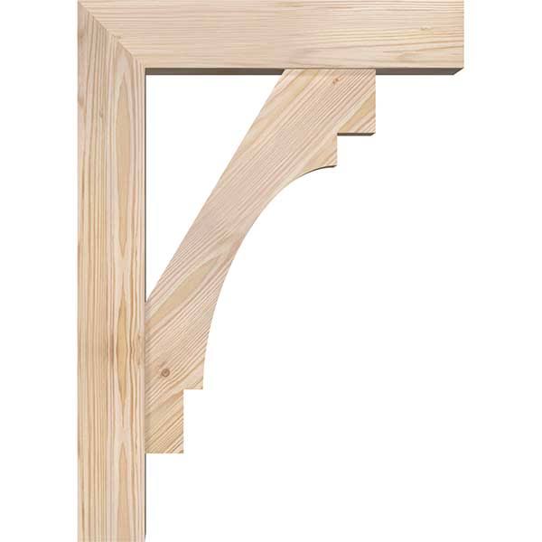 5 1/2x22W x 20x22D x 28x22H Douglas Fir Bracket I46074