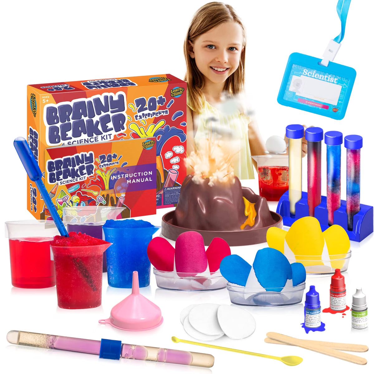 Science Kit for Kids, 21 Science Experiments E855