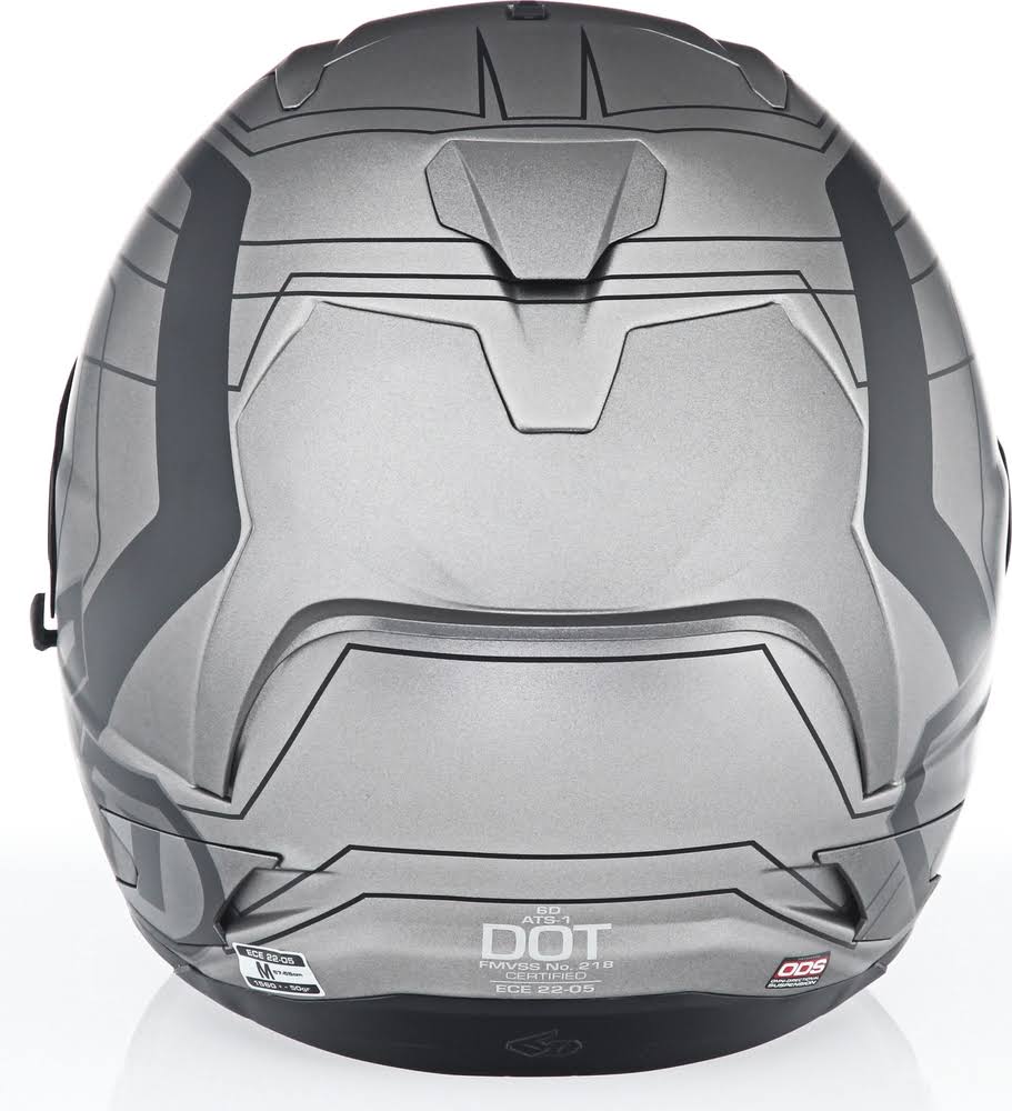 Matte Titanium Aero Helmet I75619