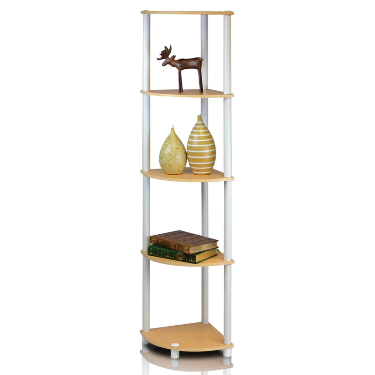 5 Tier Corner Display Rack Shelving Unit Z648