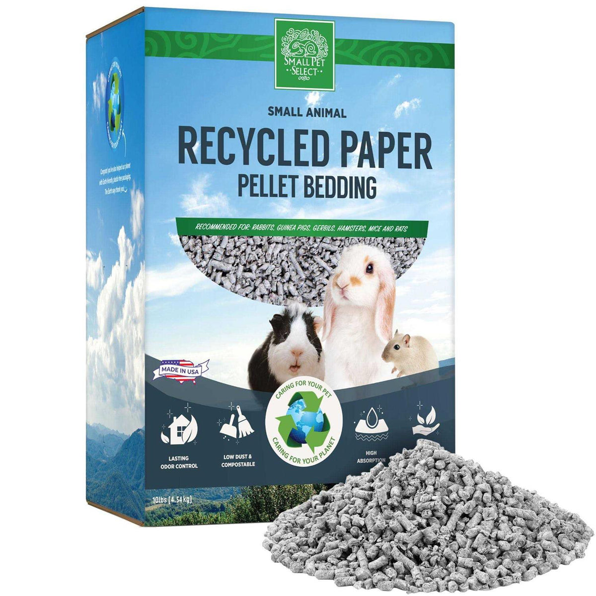 Pelleted Paper Bedding for Small Animals U12305