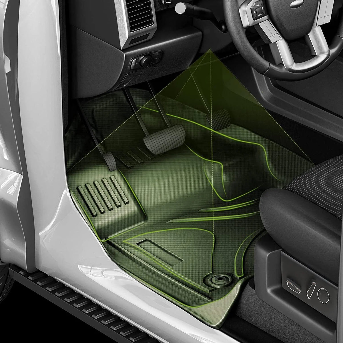 Floor Mats for Hyundai Tucson All Weather 4 pieces I765305