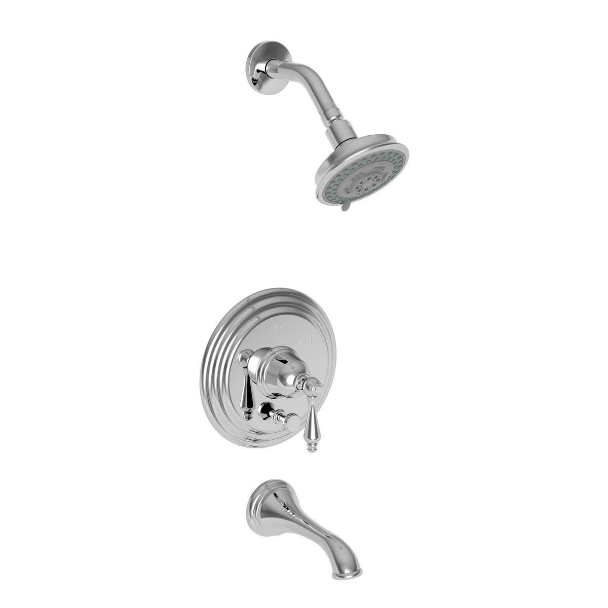 Satin Nickel Pressure Balanced Tub and Shower Trim Set S105