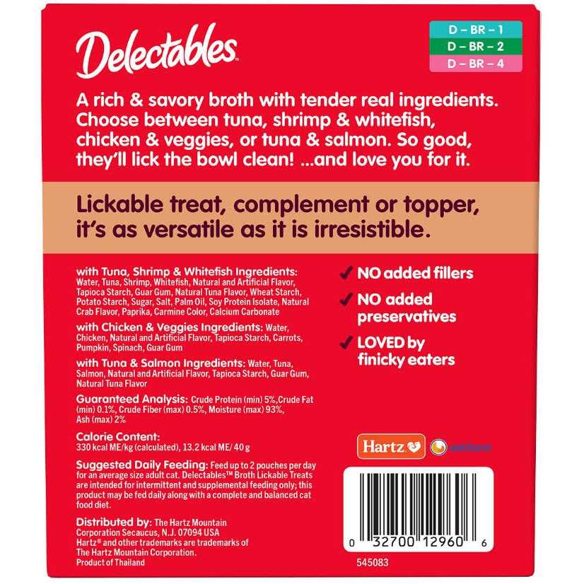 Savory Broths Cat Treats Variety Pack N105