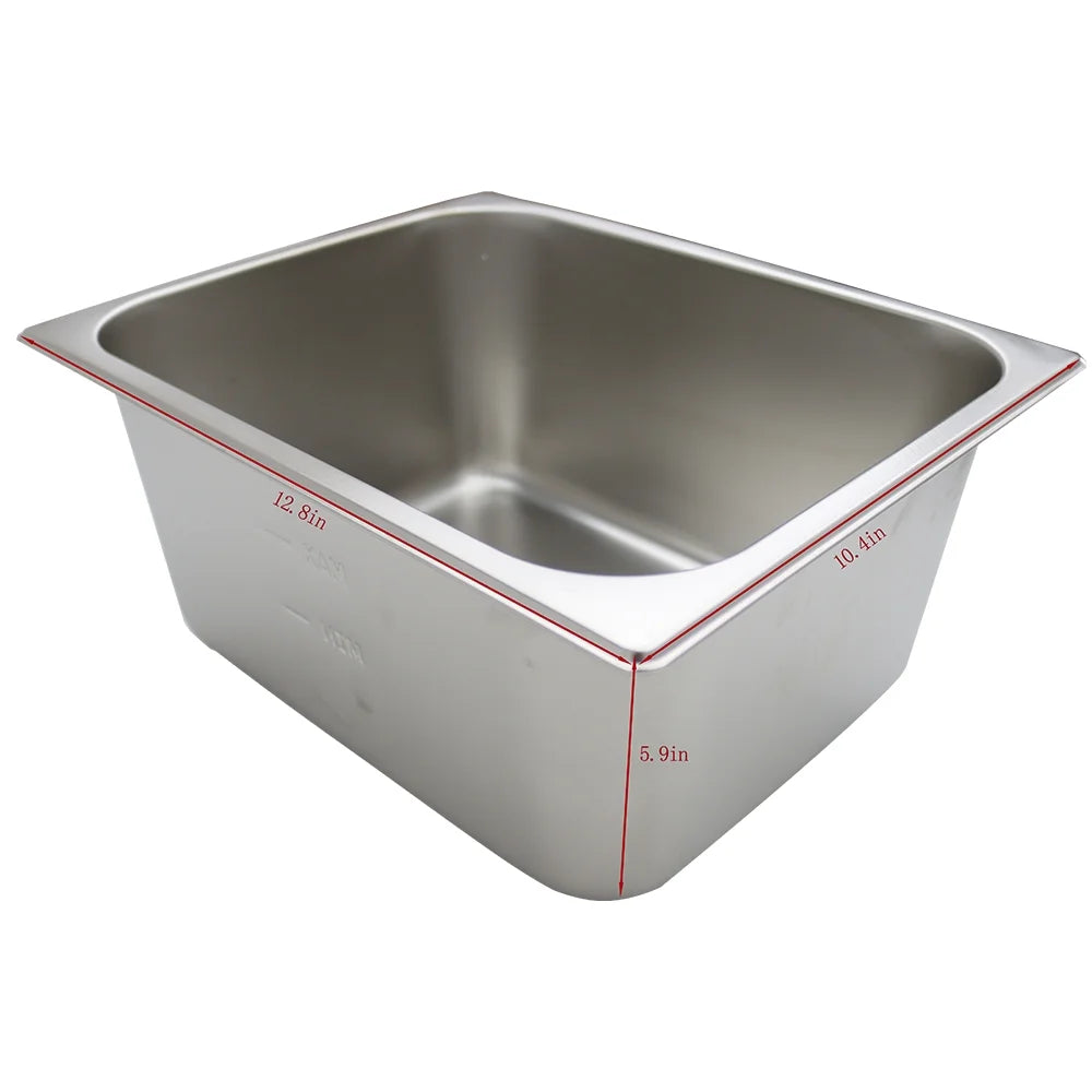 Commercial Canteen Electric Food Warmer 5 Pots Plus Deep P332984