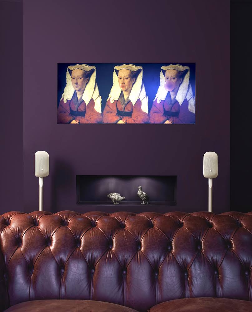 Matte White Satellite Speaker R895615