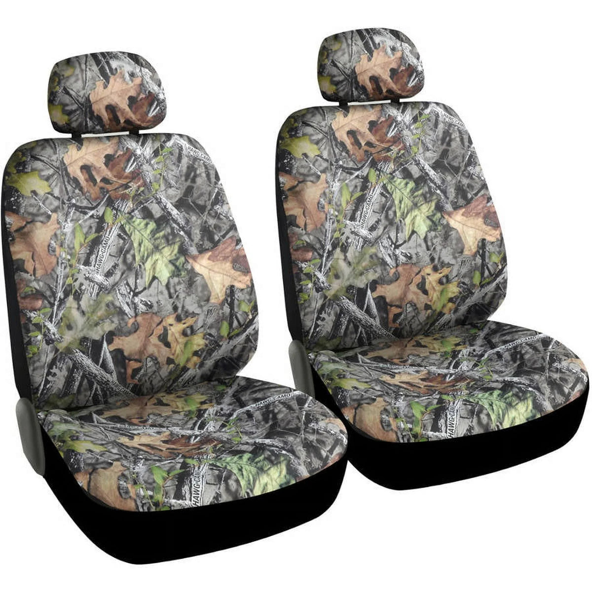 Camouflage Seat Covers and Floor Mats Heavy Duty Rubber Trimmable B22046