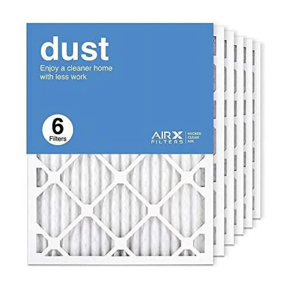 MERV 8 Pleated Air Filter 6-Pk W6293