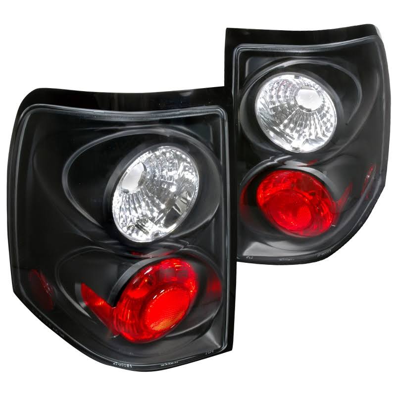 Black Euro Tail Lights V7251