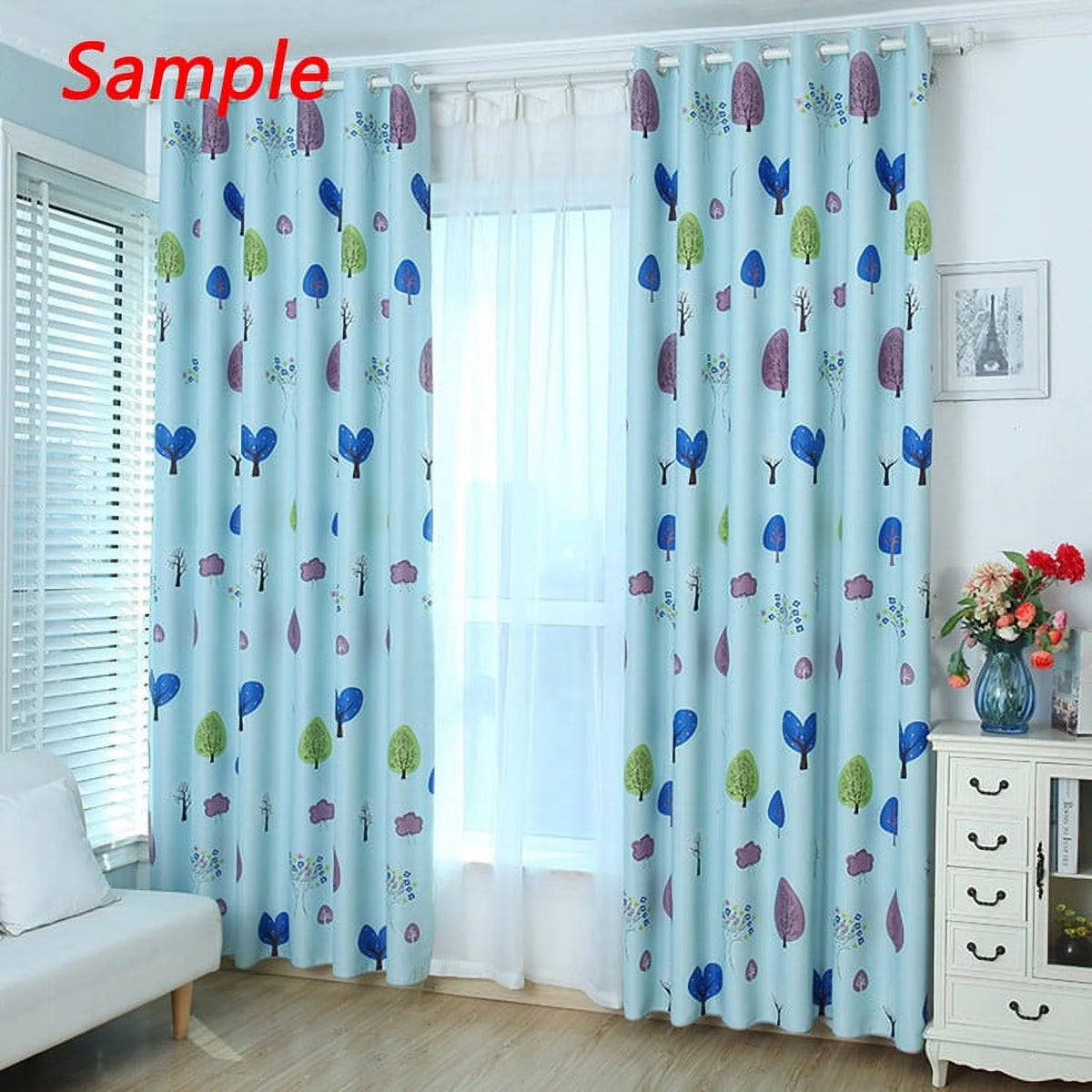 52x84 inches Blackout Window Curtain Two Piece A82796