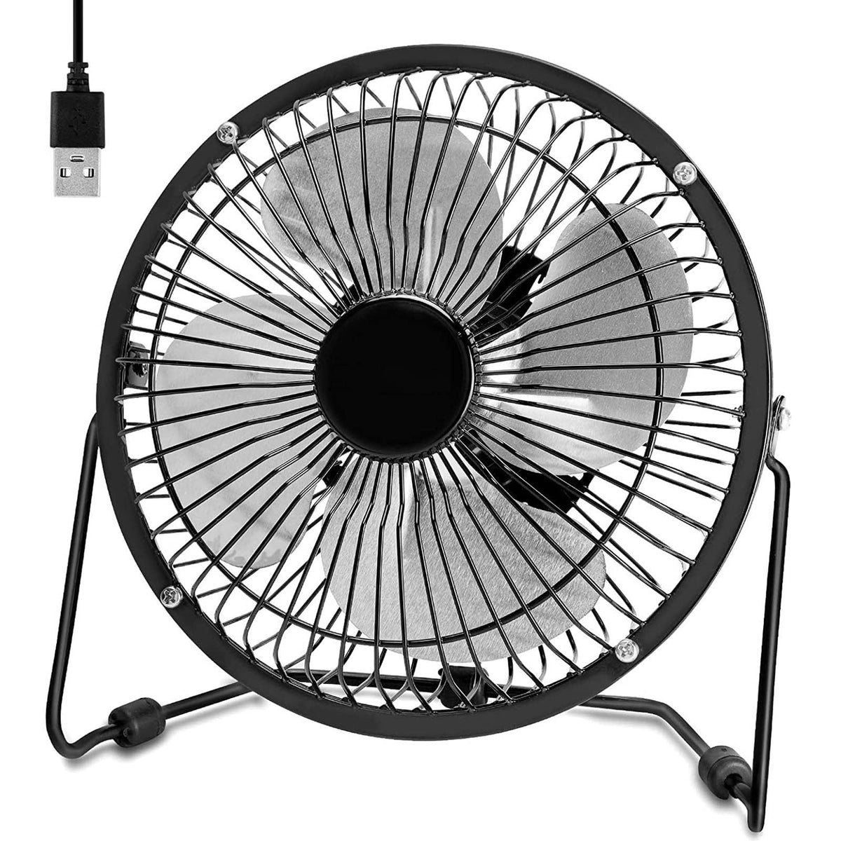 6 Inch Table Fan, Black E95555