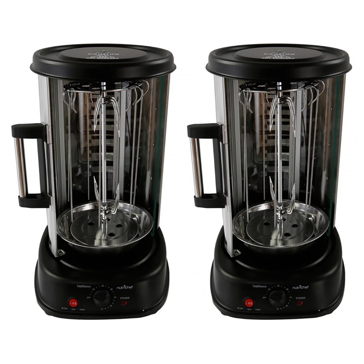 Countertop Rotisserie Toaster Oven Cooker (2 Pack) O929
