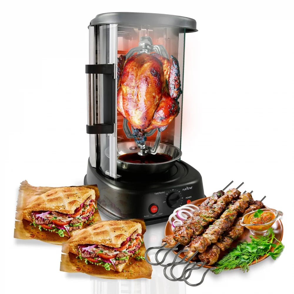 Countertop Rotisserie Toaster Oven Cooker (2 Pack) O929