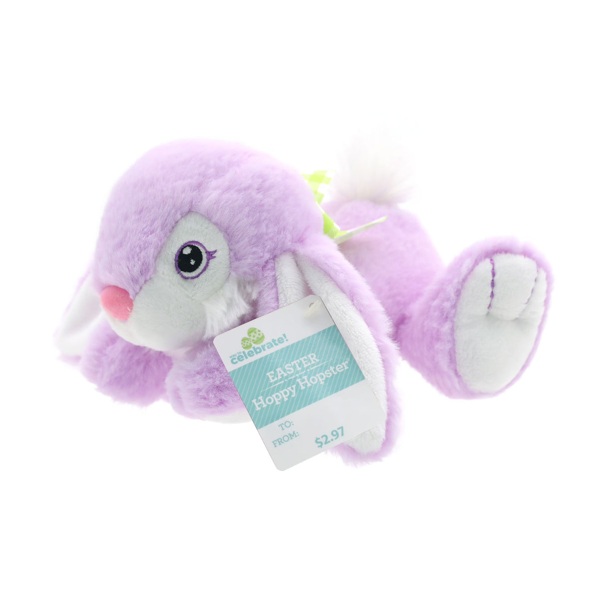 Purple Plush Bunny F336241