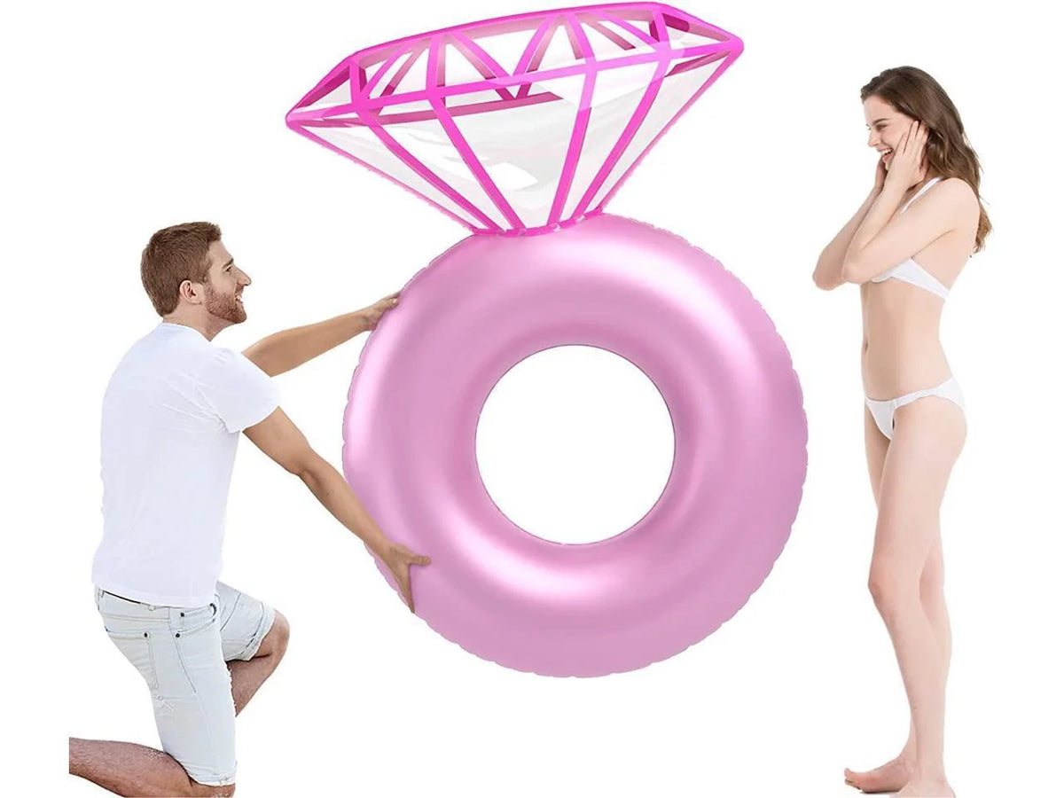 Pink Inflatable Pool Float V40333