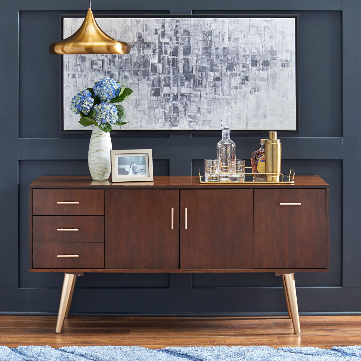 Walnut Mid-Century Buffet H922249