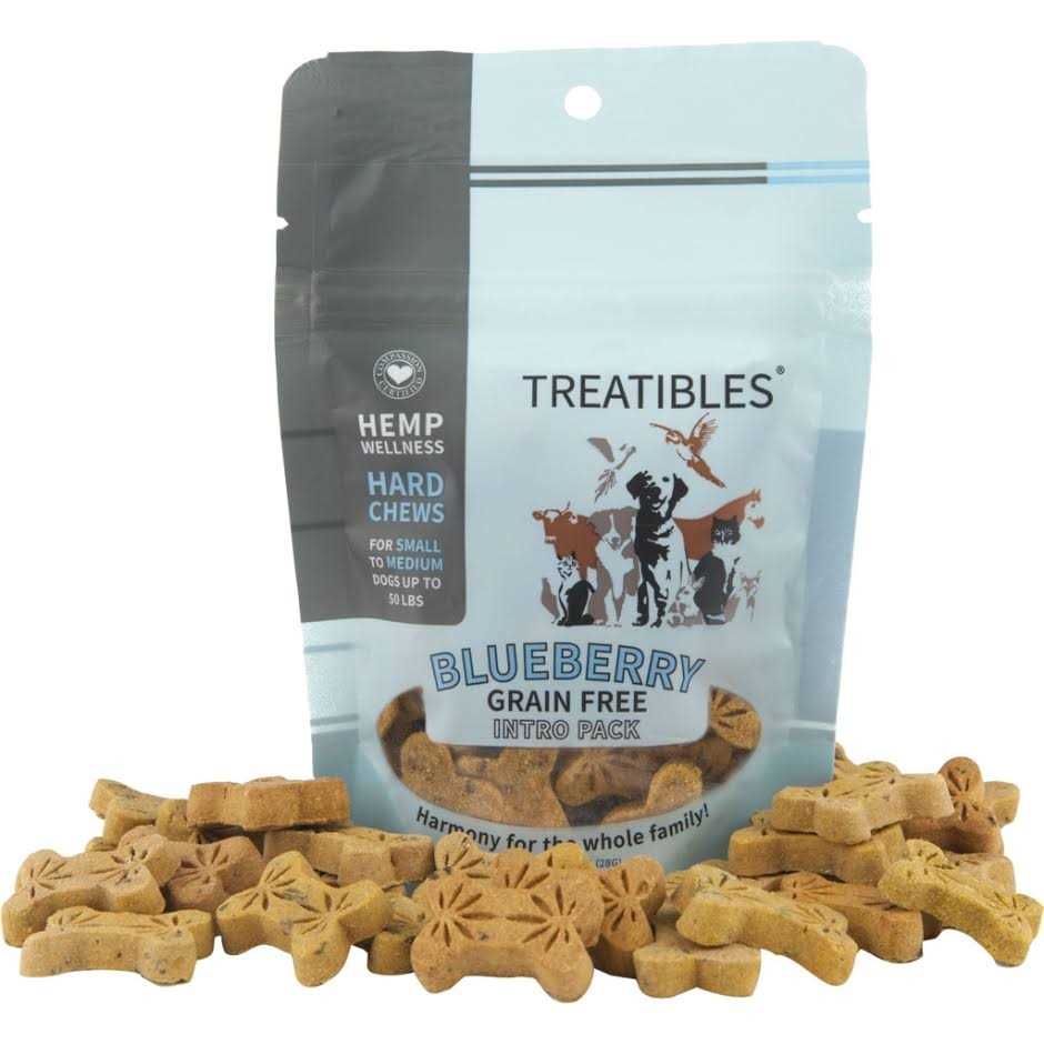 Grain Free Blueberry Chews 1mg Small S7998